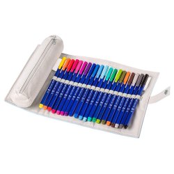 Triplus color 1.0mm 20 stk i rund penalhus 3 ass pastel farver