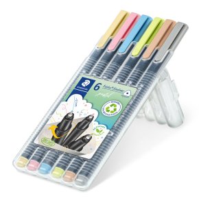 Triplus Fineliner Hygge 6stk Pastel