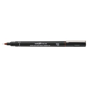 Uni Pin Fine Liner Brun 01