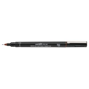 Uni Pin Fine Liner Brun 05