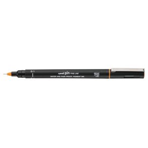Uni Pin Fine Liner Orange 01