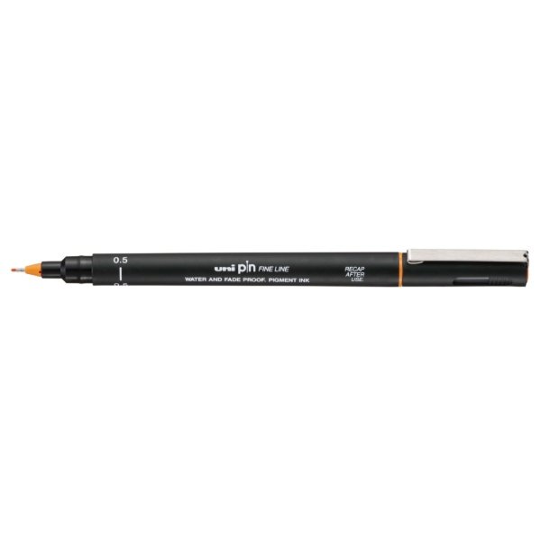 Uni Pin Fine Liner Orange 05