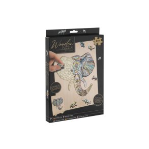 Puslespil m. 137 trbrikker Elefant