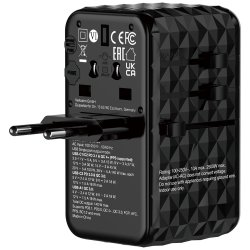 GaN III Uni Traveladap UTA-10 2xUSB-C PD140W QC 4+