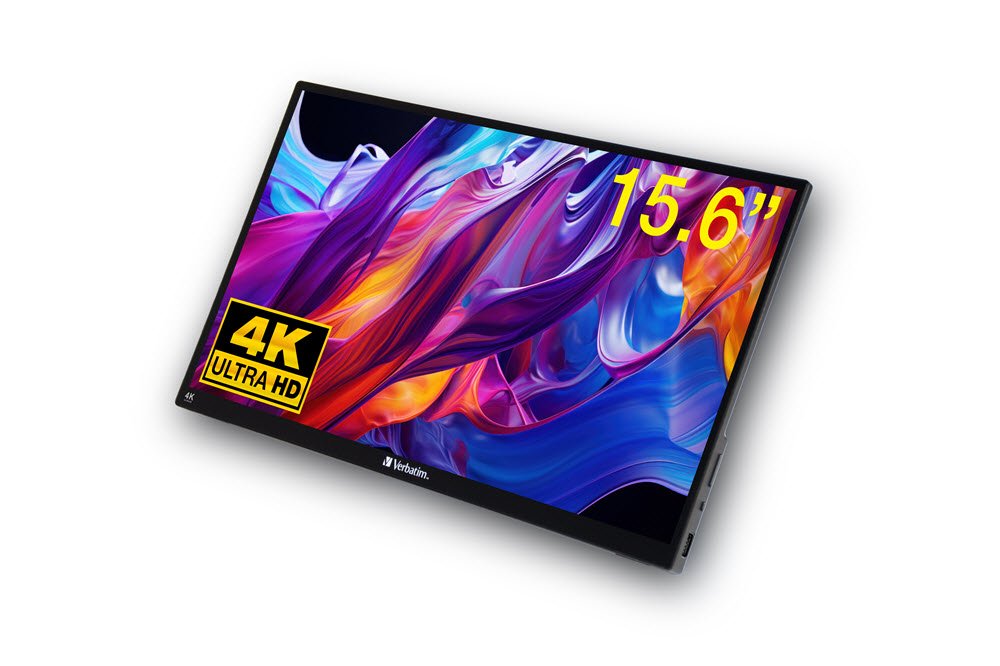 Port Touch Monitor15.6'' 4K Ultra HD Metal Housing