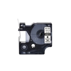 Wera D1 tape 12mm sort p� hvid