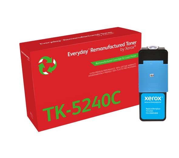 Everyday Remanufactured Toner Cyan  Kyocera TK-5240C