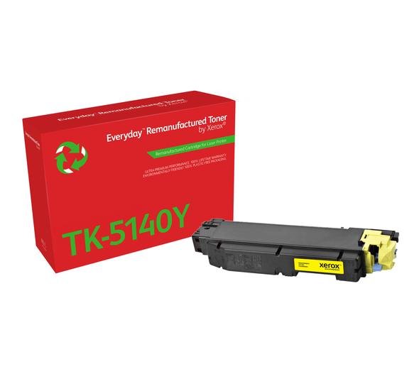 Everyday Remanufactured Toner Yellow  Kyocera TK-5140Y