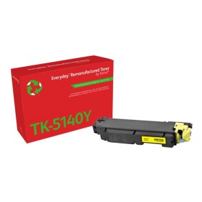 Everyday Remanufactured Toner Yellow  Kyocera TK-5140Y
