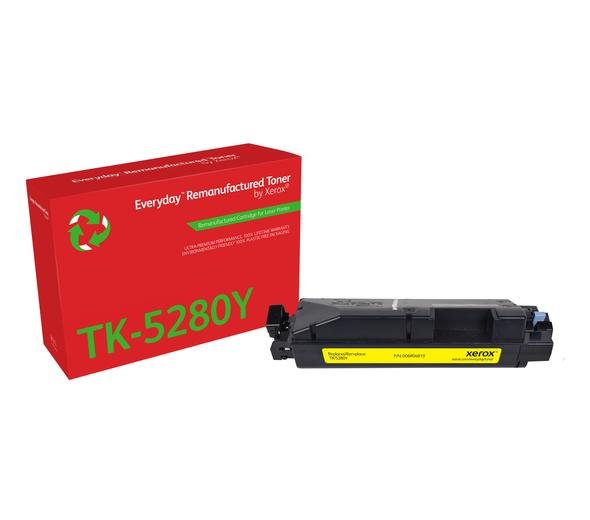 Everyday Remanufactured Toner Yellow  Kyocera TK-5280Y