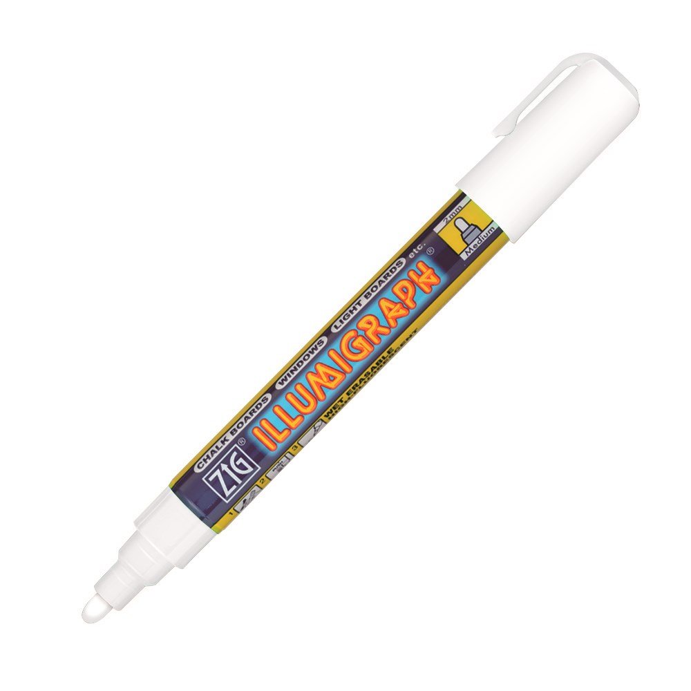 Penna Illumigraph PMA-310 hvid 2mm