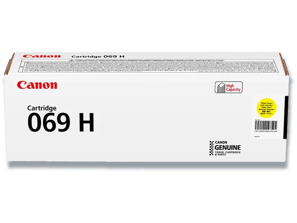 069 H Y Yellow Toner Cartridge 5.5k