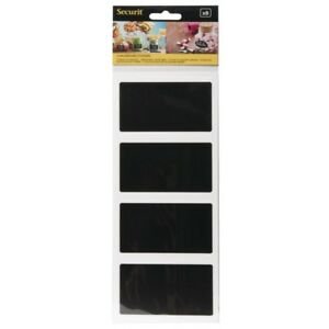 Securit Chalkboard Stickers Firkant 85 X 50mm 8stk