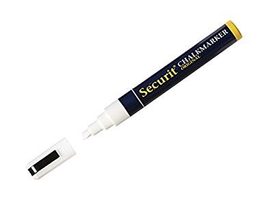 Securit Chalkmarker Hvid 2-6mm