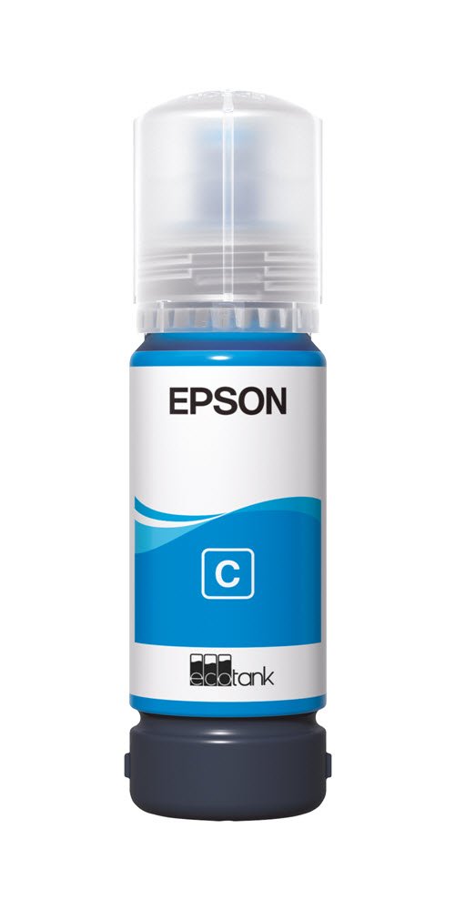 107 EcoTank Cyan Ink bottle, 70 ml