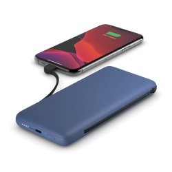 10K PD Power Bank Cables USB C and Lightning blaa