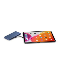 10K PD Power Bank Cables USB C and Lightning blaa