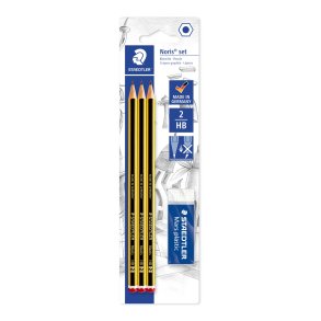 PENCIL NORIS + Viskelder 100% PEFC