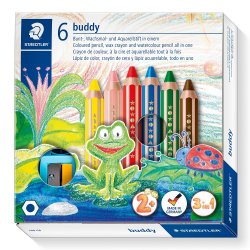 Farveblyant Buddy chunky 3i1 (6)