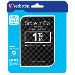 1TB Hard Drive 2,5'' Store N Go black