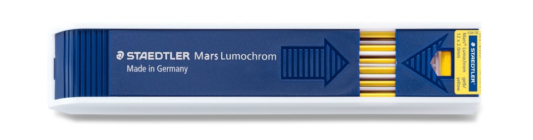 MARS Lumochrom 2 mm. Gul 12 stk.