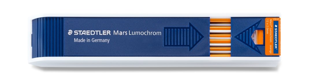 MARS Lumochrom 2 mm. Orange 12 stk.