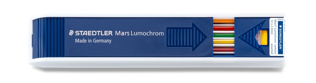 MARS Lumochrom 2 mm. assorterede 12 stk.