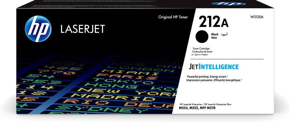 212A Black LaserJet Toner Cartridge 5,5K