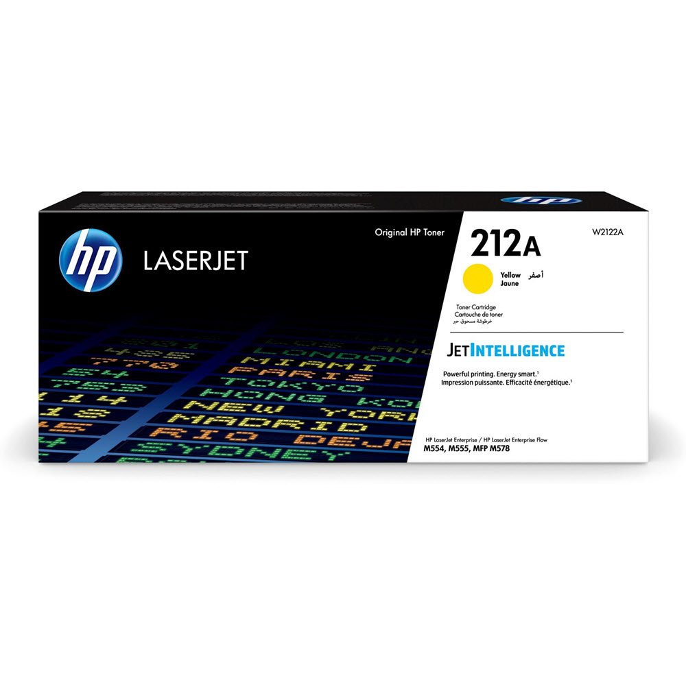 212A Yellow LaserJet Toner Cartridge 4,5K