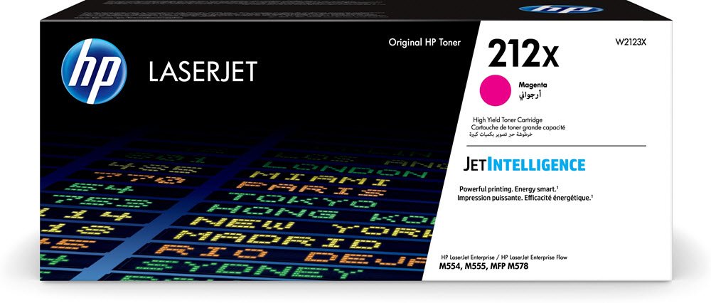 212X Magenta LaserJet Toner Cartridge 10K