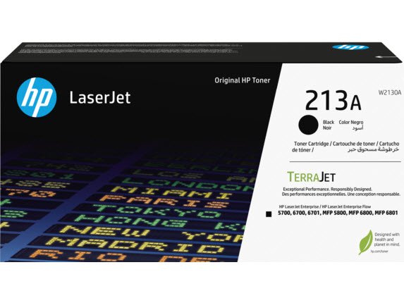 213A Black Original LaserJet Toner (~3,500 pages)