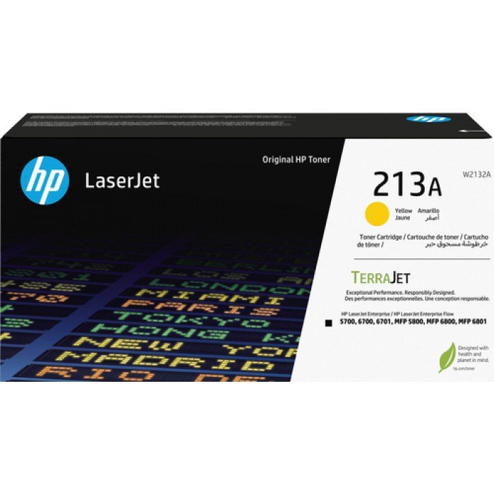 213A Yellow Orig. LaserJet Toner Cartridge