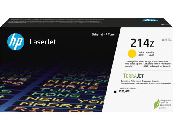 214Z Ultra High Yield Yellow Orig. LaserJet Toner