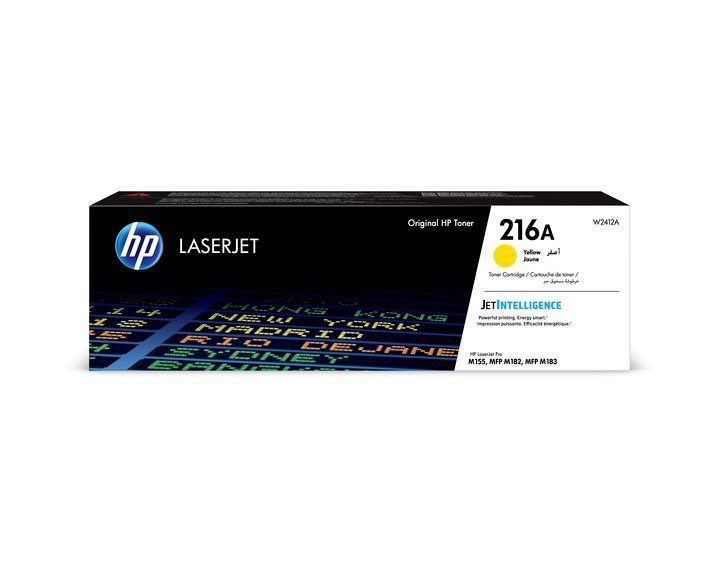 216A Yellow LaserJet Toner Cartridge 850 pages