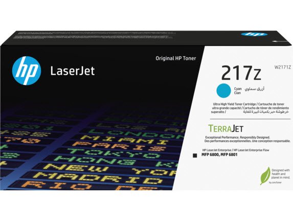 217Z Ultra Yield Cyan Orig. LaserJet Toner Cartr.