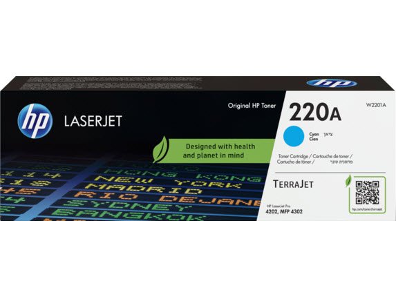 220A Cyan Original LaserJet Toner Cartridge