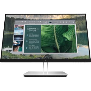 24'' HP Monitor E24u G4 USB-C, Black/Silver
