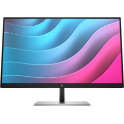 24'' HP Monitor E24 G5 FHD, Black/Silver