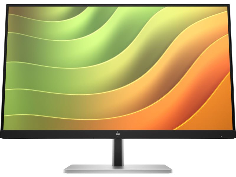 24'' HP Monitor E24u G5 FHD USB-C, Black/Silver