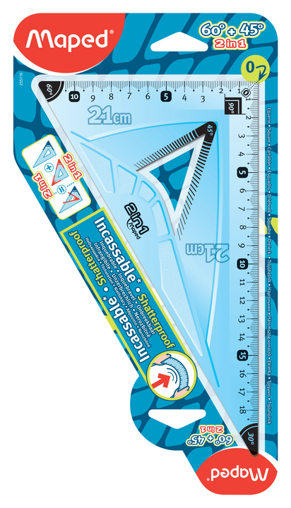 Maped Tegnetrekant Flex