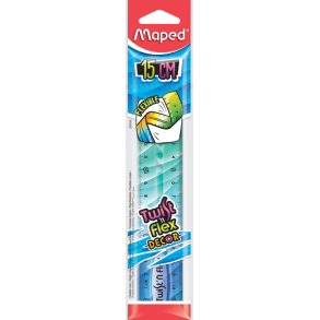 Maped Lineal 15cm TwistN Flex
