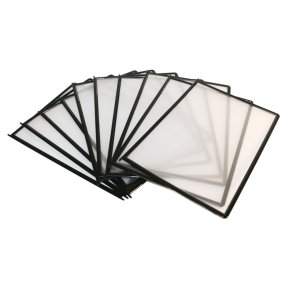 Quickload A4 10 Stk Lommer sort