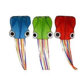 Blksprutte Drage 1stk 3 ass farver