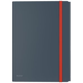 3-klap elastikmappe Cosy PP A4 gr