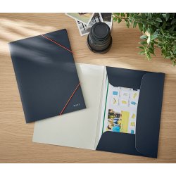3-klap elastikmappe Cosy karton A4 gr