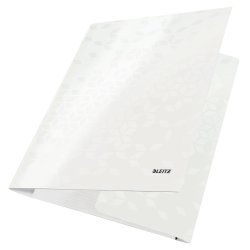 3-klap elastikmappe WOW A4 perlehvid