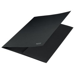 3-klap mappe recycle karton A4 sort