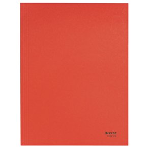 3-klap mappe recycle karton A4 rd