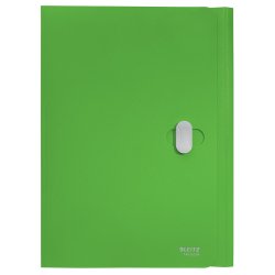3-klap mappe recycle PP A4 grn