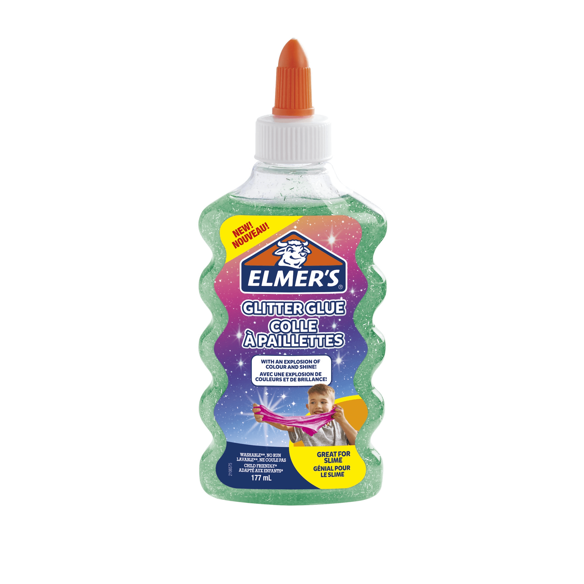 Elmer's Glitterlim Grn 177ml